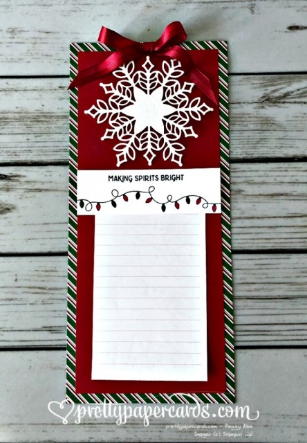 Stampin' Up! Making Christmas Bright - Peggy Noe - stampinup