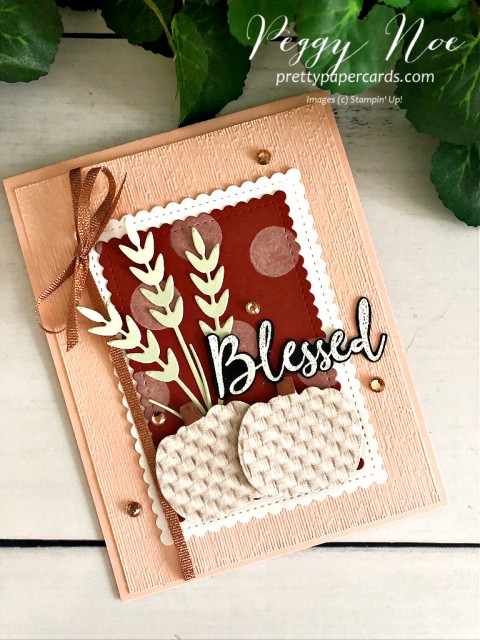 #toawildrose #blessed #autumngreetings #fallcard #pumpkins #peggynoe #prettypapercards #stampinup