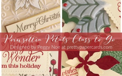 PREORDER NOW: My New Poinsettia Petals Class to Go!
