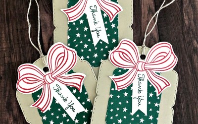 Darling Gift Wrapped Tag!