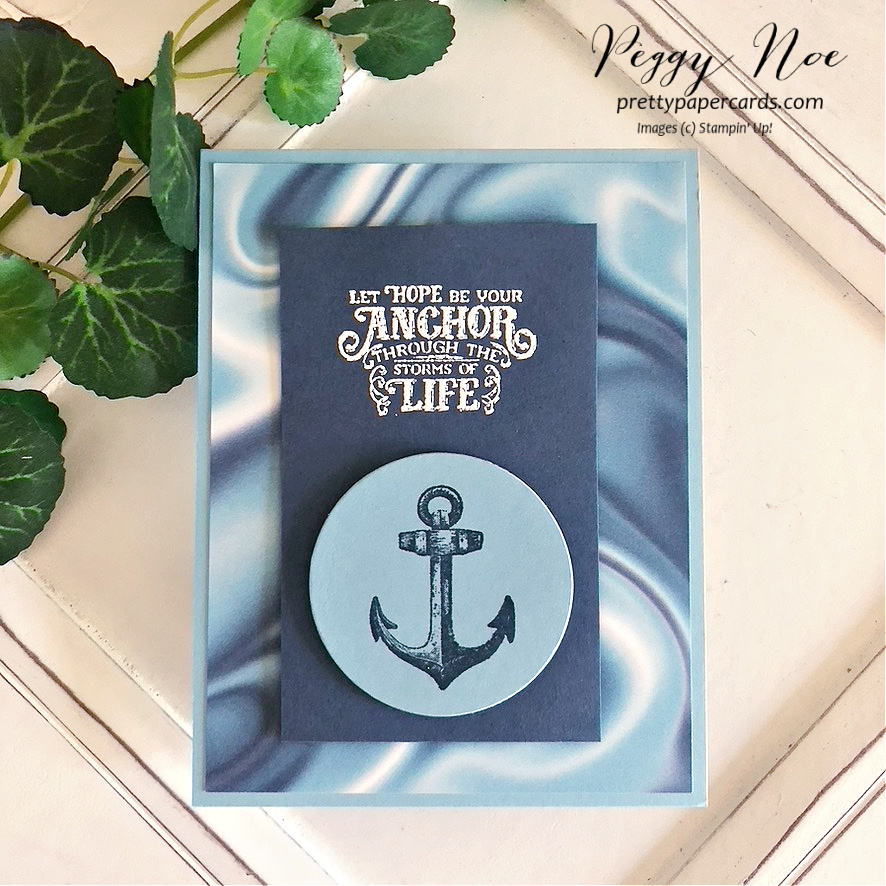 Simply Marbelous ~ Sailing Home Card!