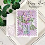 Handmade all-occasion card made with the Jar of Flowers stamp set by Stampin