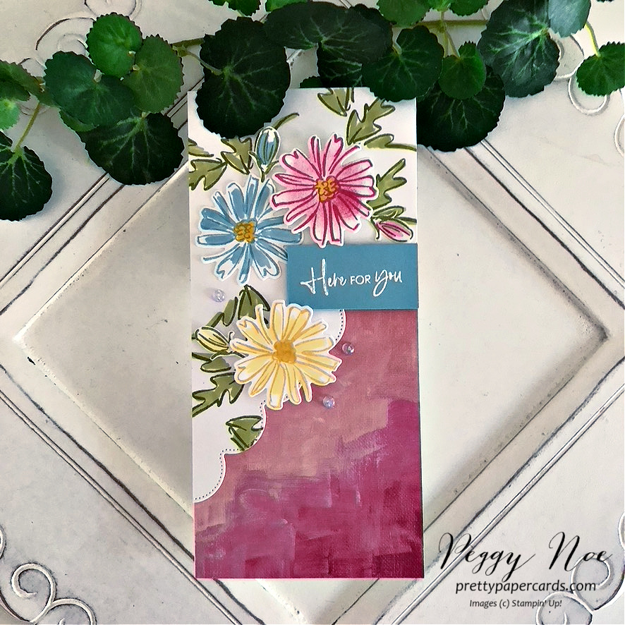 All occasion card made with the Color & Contour Bundle by Stampin' Up! created by Peggy Noe of Pretty Paper Cards #color&contourbundle #stampinup #stampingup #peggynoe #prettypapercards #color&contour #handmadecard