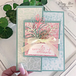 Handmade card made with the Splendid Thoughts Bundle by Stampin