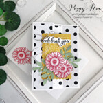 Handmade Fun-Fold Birthday Card made with the Celebrate Sunflowers stamp set by Stampin