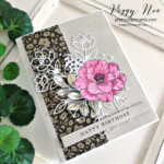 Handmade Birthday Card made with the Cottage Rose Bundle by Stampin