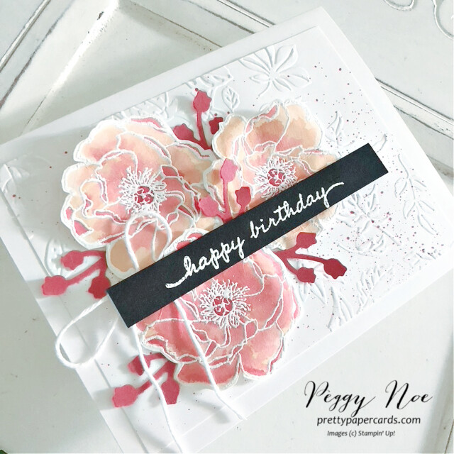 Noe of Pretty Paper Cards #birthdaycard #stampinup #happinessabounds #gdp372 #peggynoe #prettypapercards