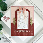 Handmade Christmas Card made with the Window Wishes Bundle by Stampin