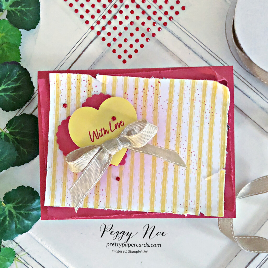A Quick & Easy Valentine Card!