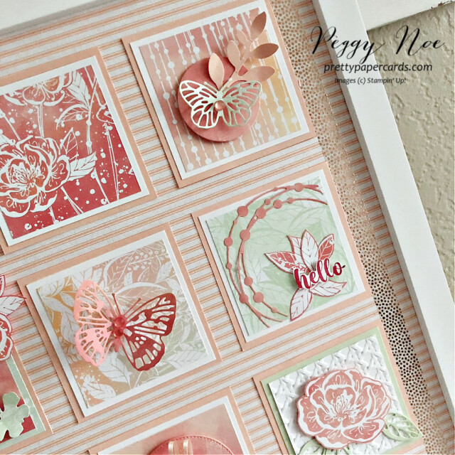 Floral Sampler made with the Irresistible Blooms Bundle by Stampin' Up! created by Peggy Noe of Pretty Paper Cards #irresistibleblooms #sampler #floralsampler #peggynoe #stampinup #stampingup
