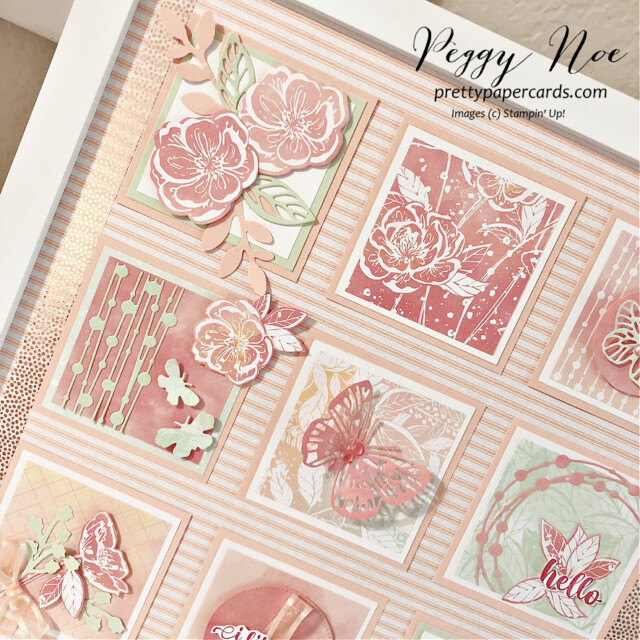 Floral Sampler made with the Irresistible Blooms Bundle by Stampin' Up! created by Peggy Noe of Pretty Paper Cards #irresistibleblooms #sampler #floralsampler #peggynoe #stampinup #stampingup #prettypapercards #butterflysampler